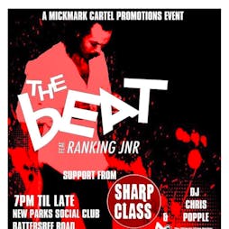 The Beat ft Ranking Jnr  Tickets | New Parks Social Club Leicester  | Sat 3rd December 2022 Lineup