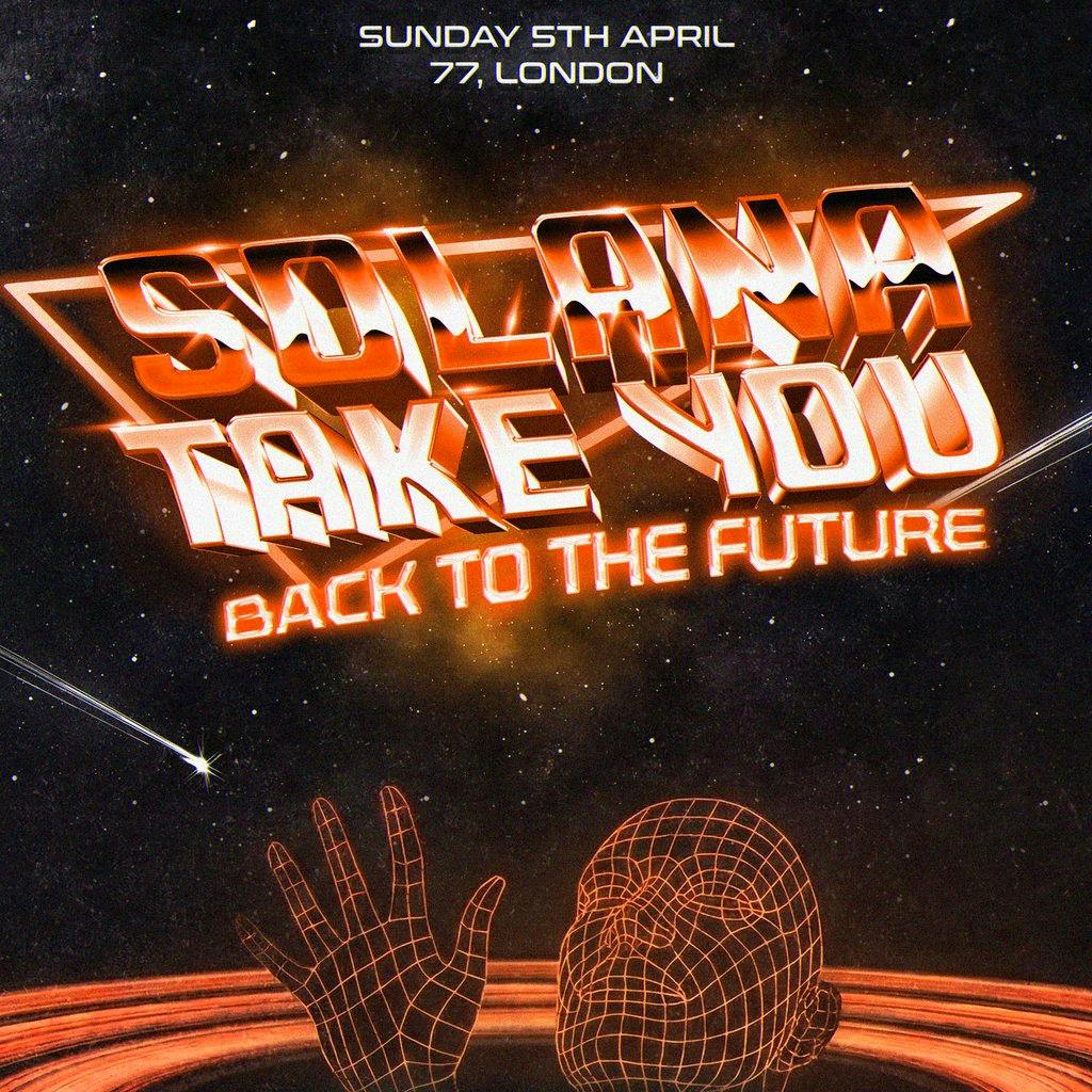 Solana: Back To The Future at 77 Welbeck Street