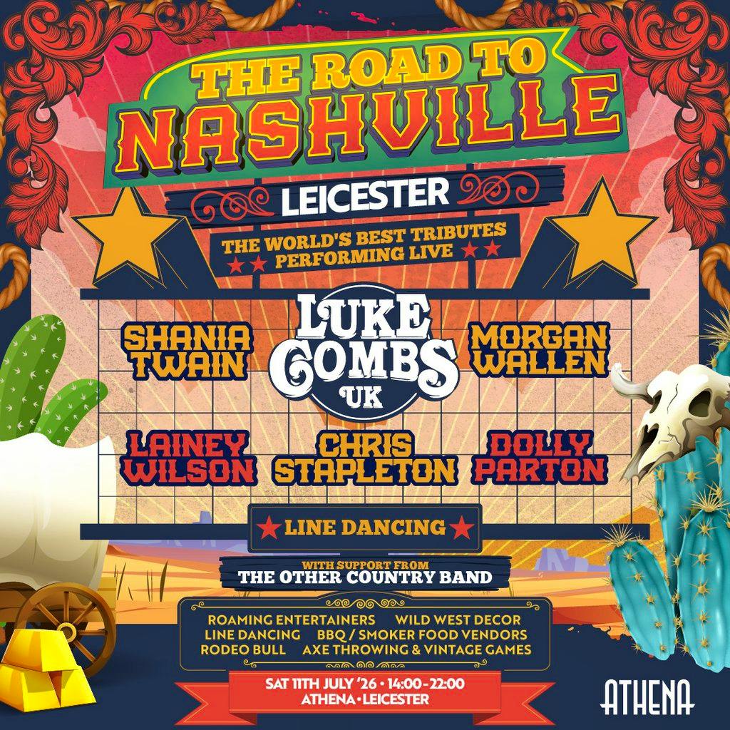 Road to Nashville Festival | Athena, Leicester at The Athena, Leicester