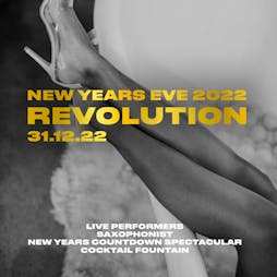 NYE Revs - 31.12.22 Tickets | Revolution Cardiff  | Sat 31st December 2022 Lineup