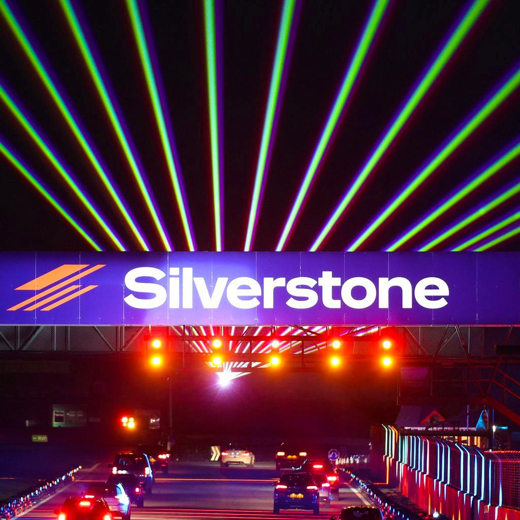 Lap of Lights at Silverstone at Silverstone Circuit