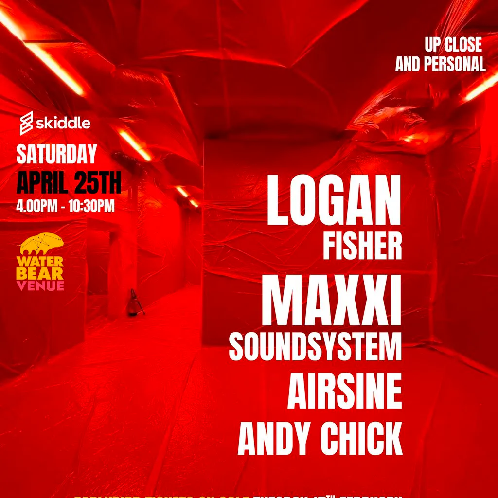 Logan fisher and Maxxi soundsystem - Our friends electric at The WaterBear Venue