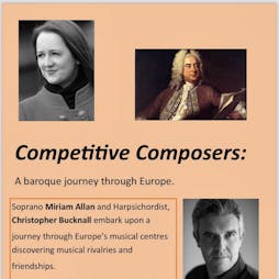 Competitive Composers:  A baroque journey through Europe. Tickets | St Leonards Church Watlington Watlington  | Sat 4th May 2024 Lineup