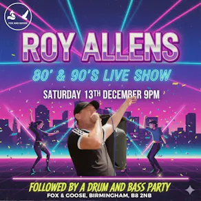 Roy Allen Live & DnB Night