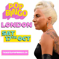 POP Bingo Sat 17th October London at Duo Clapham
