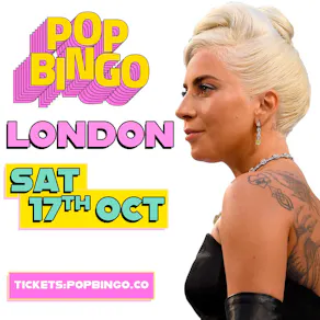 POP Bingo Sat 17th October London