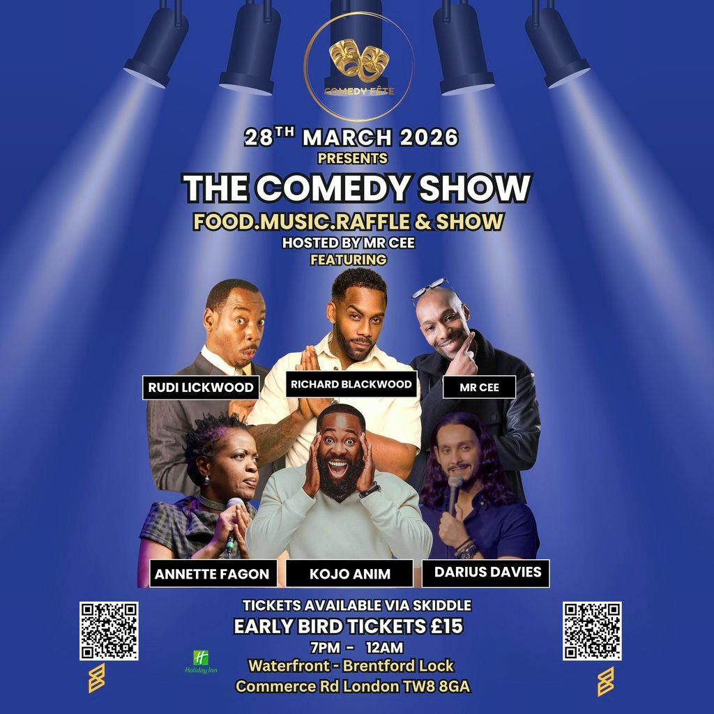 Comedy Fete presents The Comedy Show at Waterfront   Brentford Lock