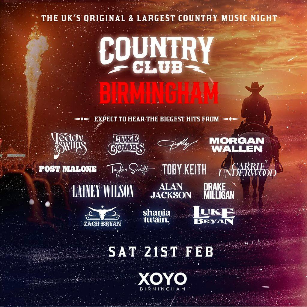 Country Club - Country Music Festival - Birmingham at XOYO