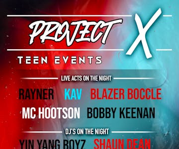 Project X Teen Events