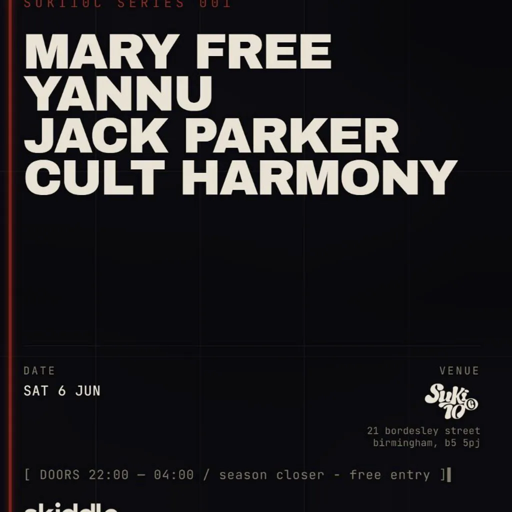 Musevents Season Closing Party - FREE ENTRY @ SUKI10c" at SUKi10C
