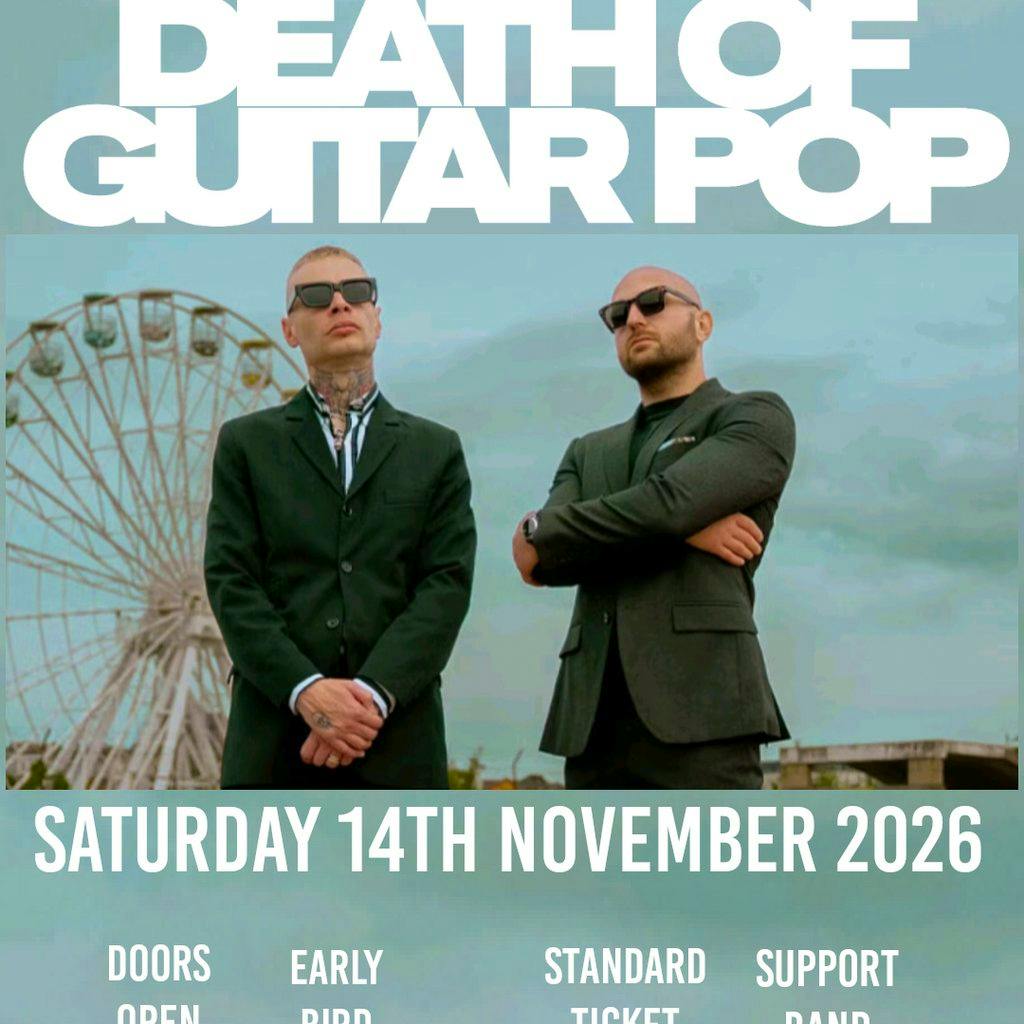 Death Of Guitar Pop at Brighouse Civic Hall LIVE
