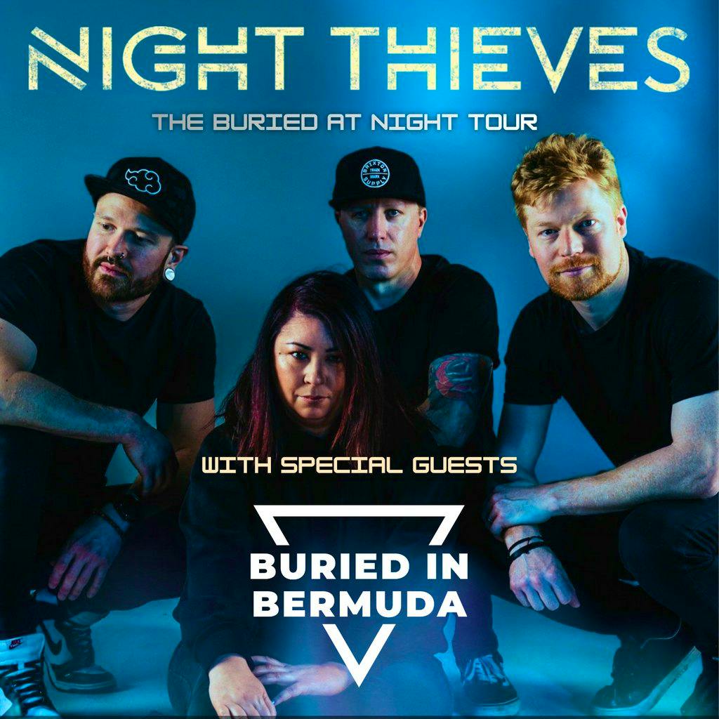 Night Thieves X Buried in Bermuda at Suburbia Southampton