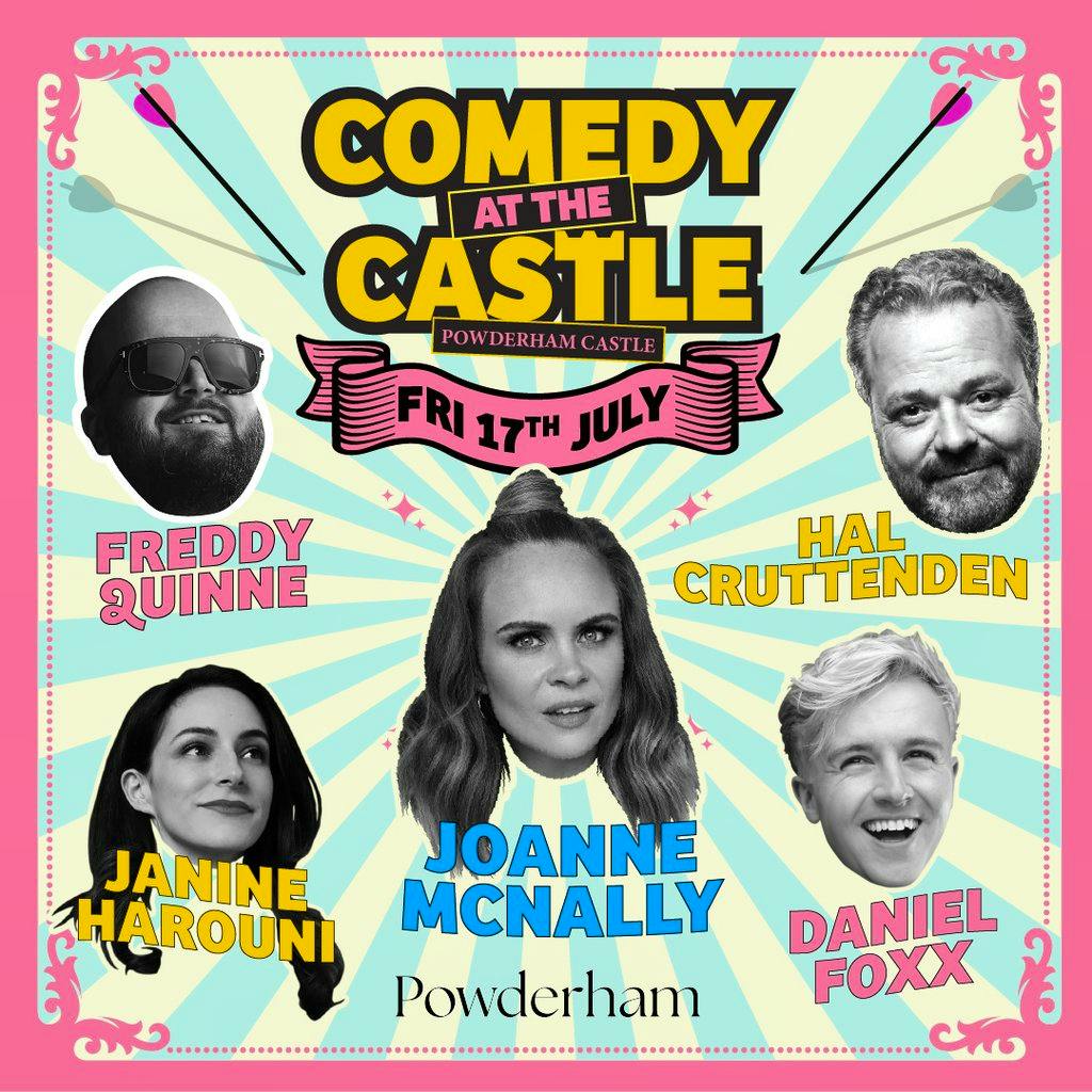 Comedy at the Castle: Friday Night with Joanne McNally and more! at Powderham Castle