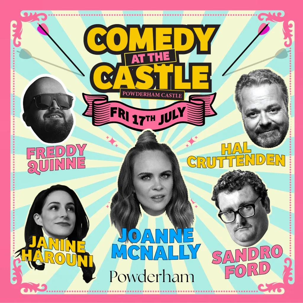 Comedy at the Castle: Friday Night with Joanne McNally and more! at Powderham Castle