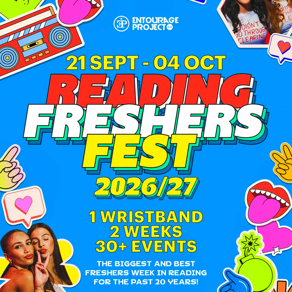 Reading Freshers Fest 26/27 - SIGN UP NOW at Reading Town Centre And Student Union