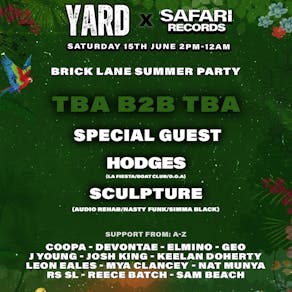 Yard X Safari