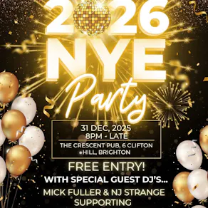 2026 NEW YEARS EVE! @The Crescent Pub