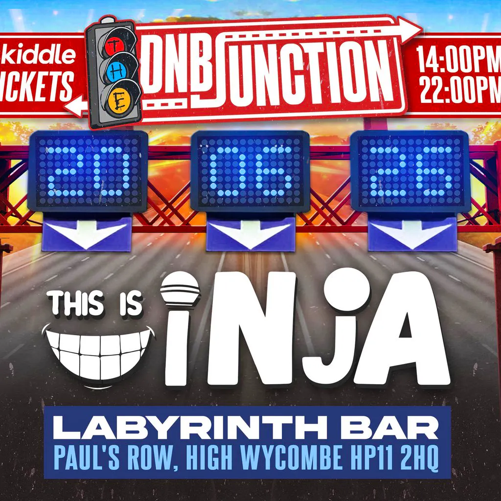 DNB Junction with Inja at Labyrinth High Wycombe