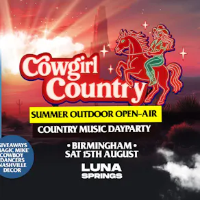 Cowgirl Country - Birmingham - Country Music Dayparty!