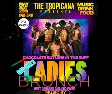 Bad Girls ladies brunch featuring the chocolate boys