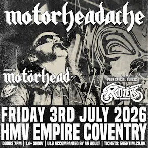 Motorheadache + Special Guest The Rooters