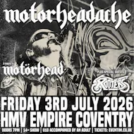 Motorheadache + Special Guest The Rooters at HMV EMPIRE COVENTRY