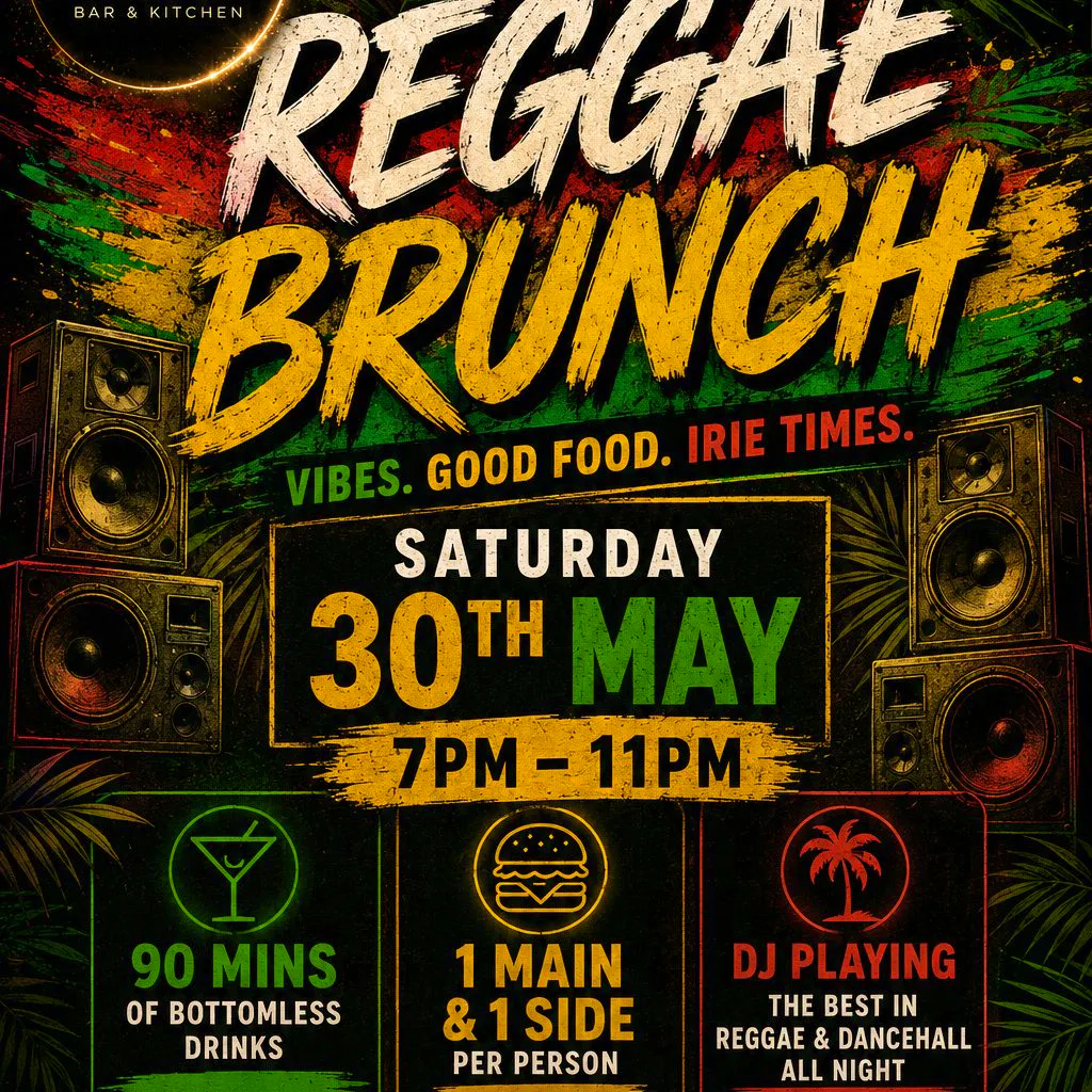 Aura Reggae Brunch at Aura Huddersfield