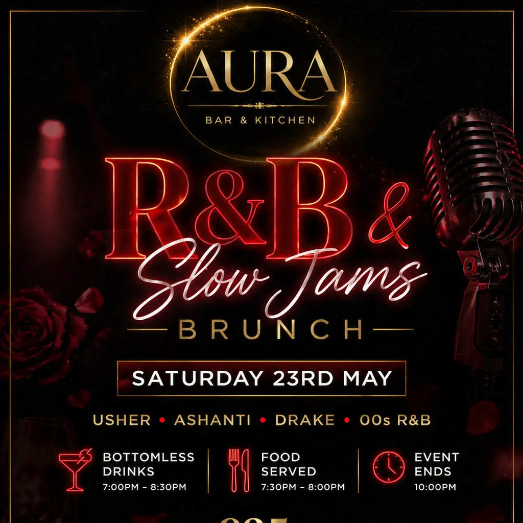 Aura R&B Brunch at Aura Huddersfield
