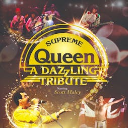 Supreme Queen Tickets | The Prince Of Wales Theatre Cannock  | Sat 29th March 2025 Lineup