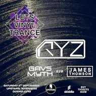 Lets Vinyl Trance with Ryz at Upstairs Inverness
