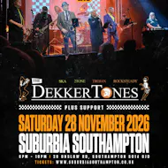 The Dekkertones at Suburbia Southampton