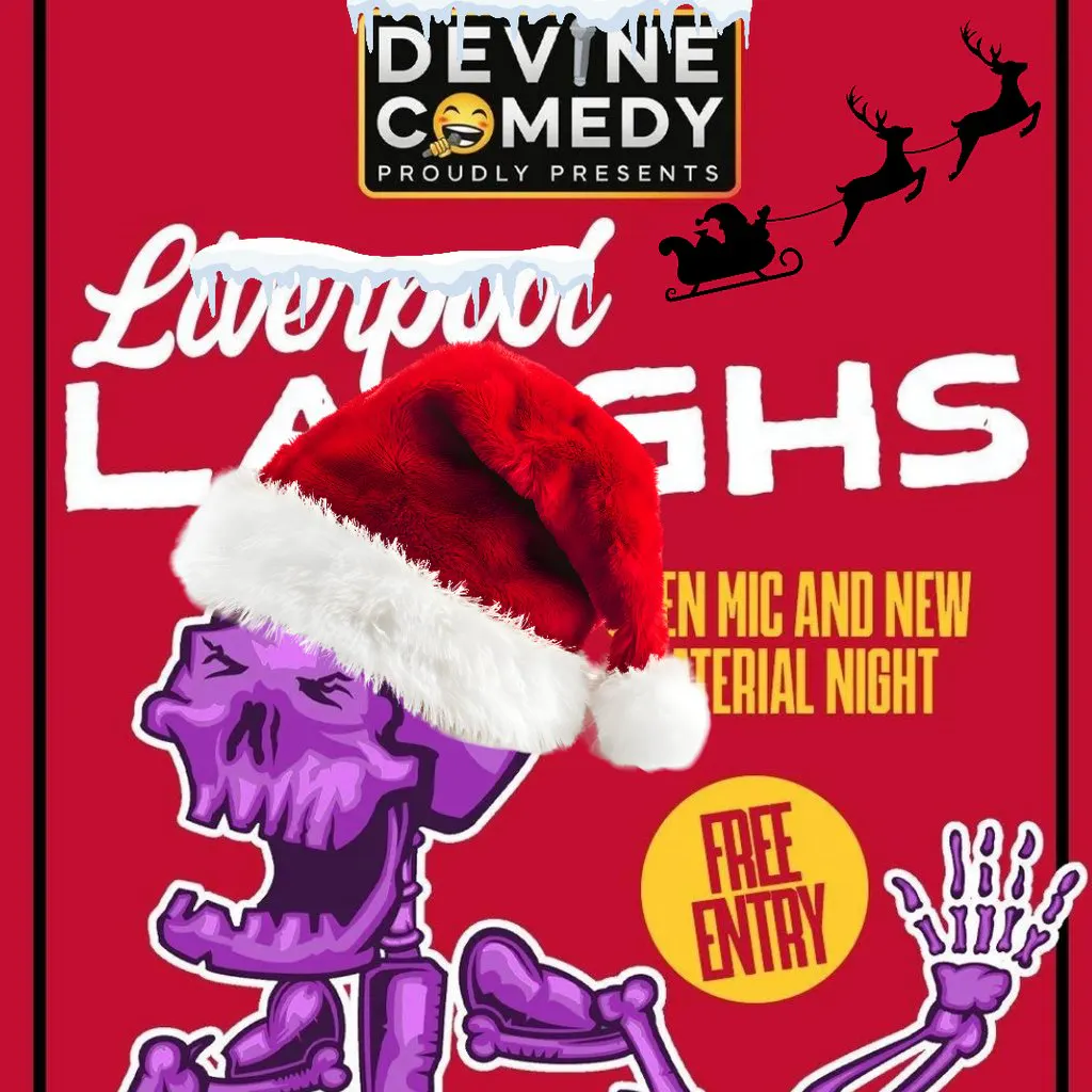 Christmas Standup Comedy Night Heebie Jeebies Liverpool Wed 03