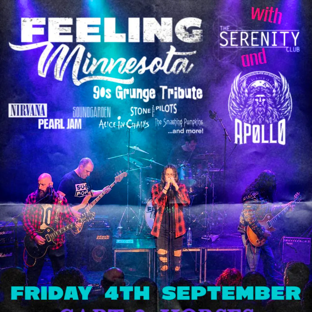 Feeling Minnnesota - 90s Grunge Tribute at Cart And Horses (Birthplace Of Iron Maiden)