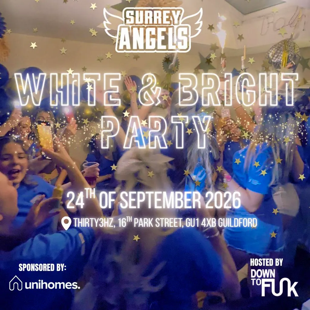 Surrey Angels: White and Bright Party at Thirty3Hz