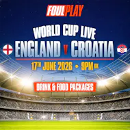 England Vs Croatia World Cup 17th June London at Duo Clapham