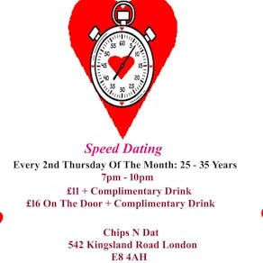 Speed Dating 25 - 35 Years. Thursdays