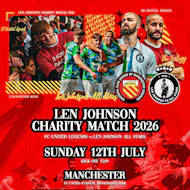 Len Johnson Charity Match at FC United Of Manchester Stadium