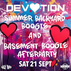 Devotion's Summer Boogie at The Backyard