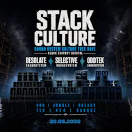 Stack Culture 003 | FREE Rave | Sound System Link at Clock Factory Bristol