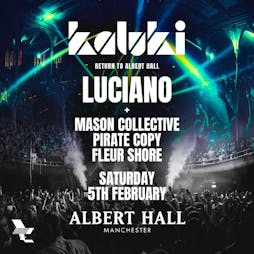 Kaluki - Return To Albert Hall Tickets | Albert Hall Manchester  | Sat 5th February 2022 Lineup