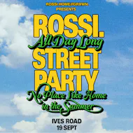 Rossi. All Day Long Street Party at Ives Road