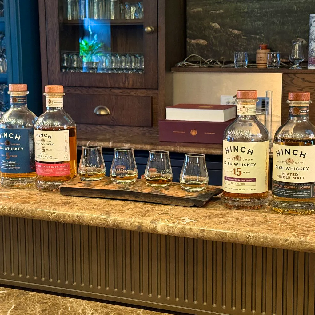 Whiskey tasting (Hinch Irish Whiskey) at Wandering Palate  Monton 