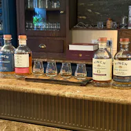 Whiskey tasting (Hinch Irish Whiskey) at Wandering Palate Monton