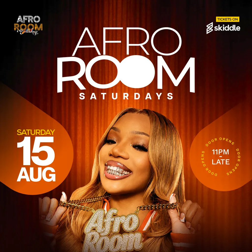 Afro Room Afrobeats & Amapiano Party At Chillers Sat 15th August at Chillers On The Green