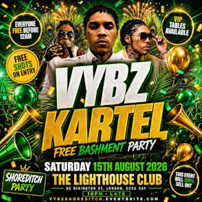 Vybz Kartel - Free Bashment Party - Everyone Free Before 12AM