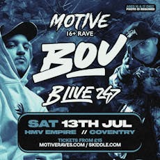 Coventry 16+ DNB Rave w/ Bou & B Live at HMV EMPIRE COVENTRY
