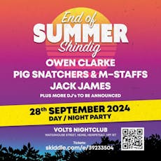 End of Summer Shindig at The Volts Nightclub