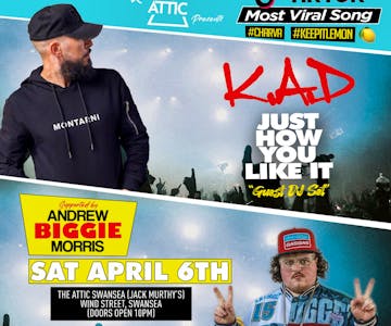 R D Events Presents K.A.D & Andrew Biggie Morris