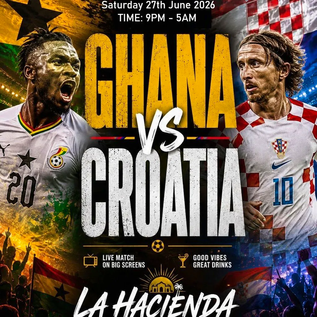 Ghana vs Croatia: World Cup Watch + After Party at LA Lounge