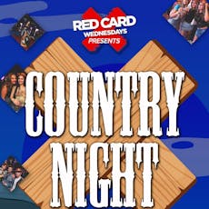 Red Card Wednesday | COUNTRY NIGHT at Fubar
